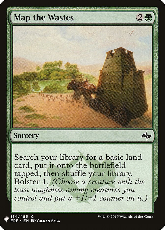 Map the Wastes [Mystery Booster] | Local Legends