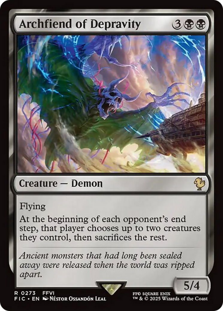 Archfiend of Depravity [FINAL FANTASY Commander] | Local Legends