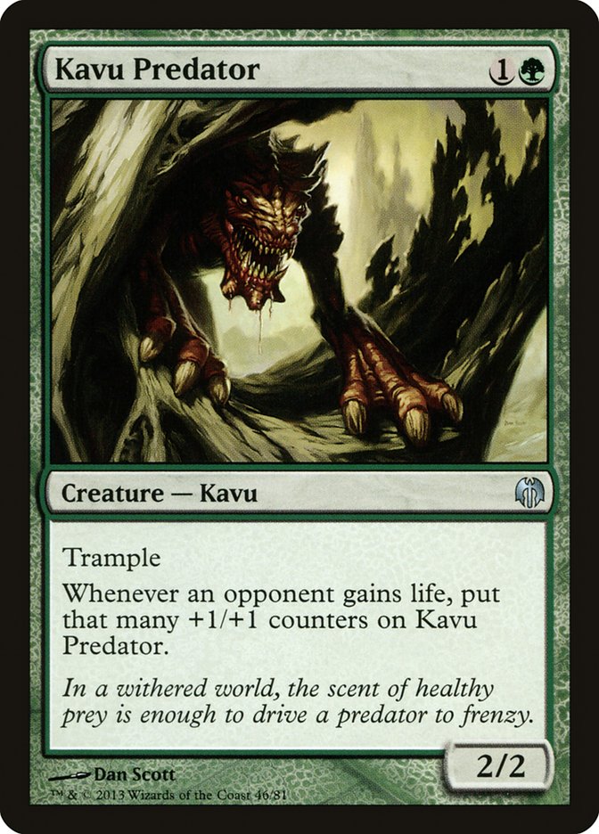 Kavu Predator [Duel Decks: Heroes vs. Monsters] | Local Legends