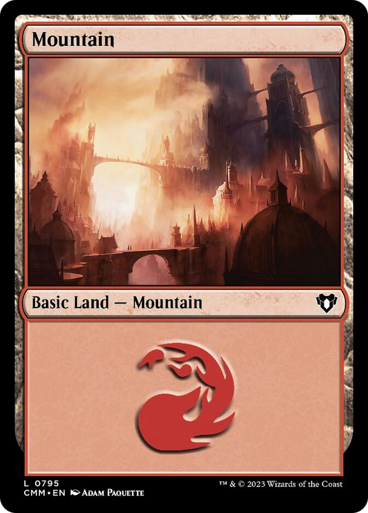 Mountain (795) [Commander Masters] | Golgari Games