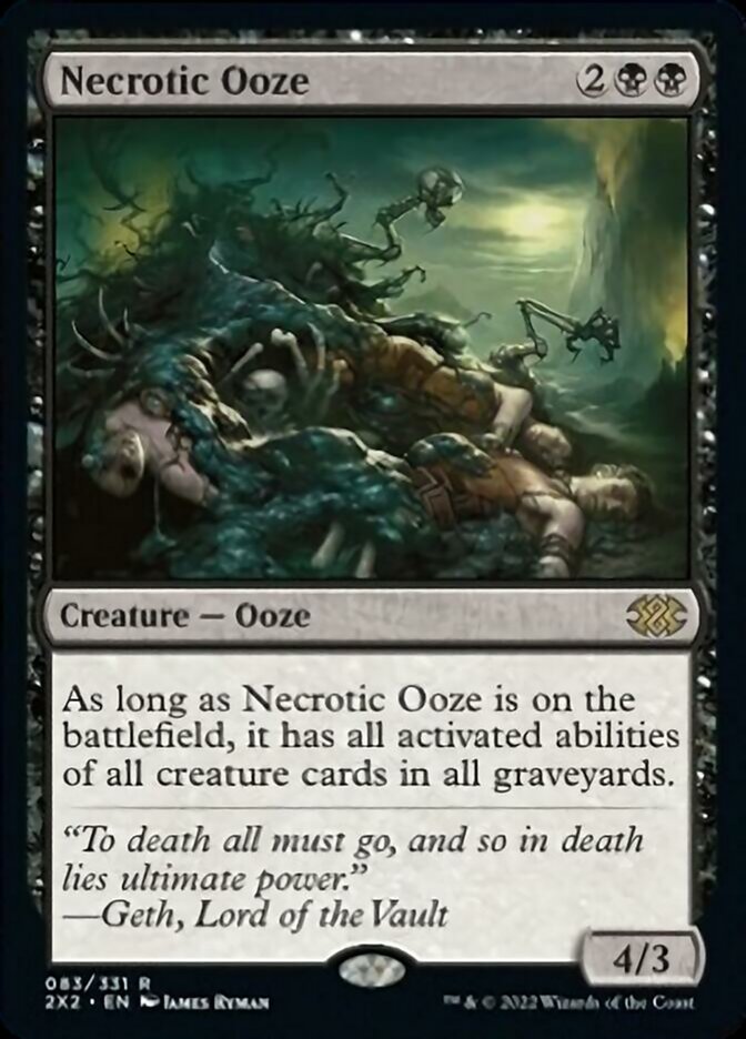 Necrotic Ooze [Double Masters 2022] | Local Legends