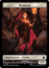 Warrior // Treasure (0028) Double-Sided Token [Doctor Who Tokens] | Local Legends