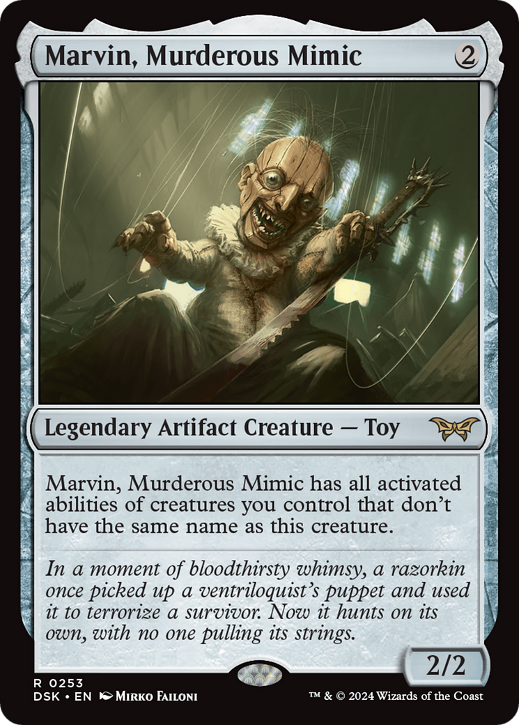 Marvin, Murderous Mimic [Duskmourn: House of Horror] | Local Legends