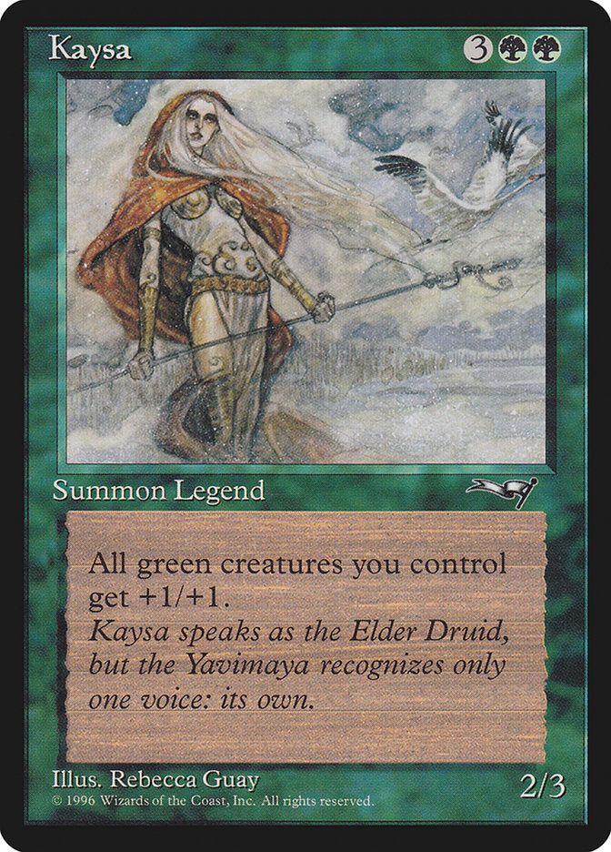 Kaysa [Alliances] | Local Legends