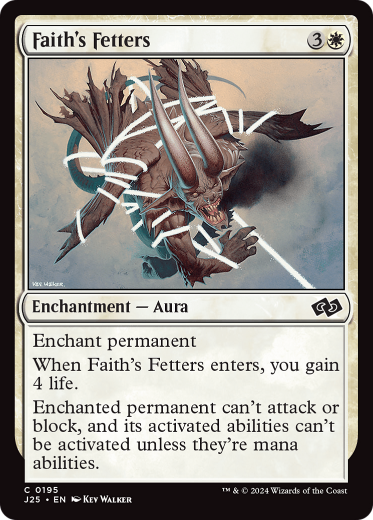 Faith's Fetters [Foundations Jumpstart] | Local Legends