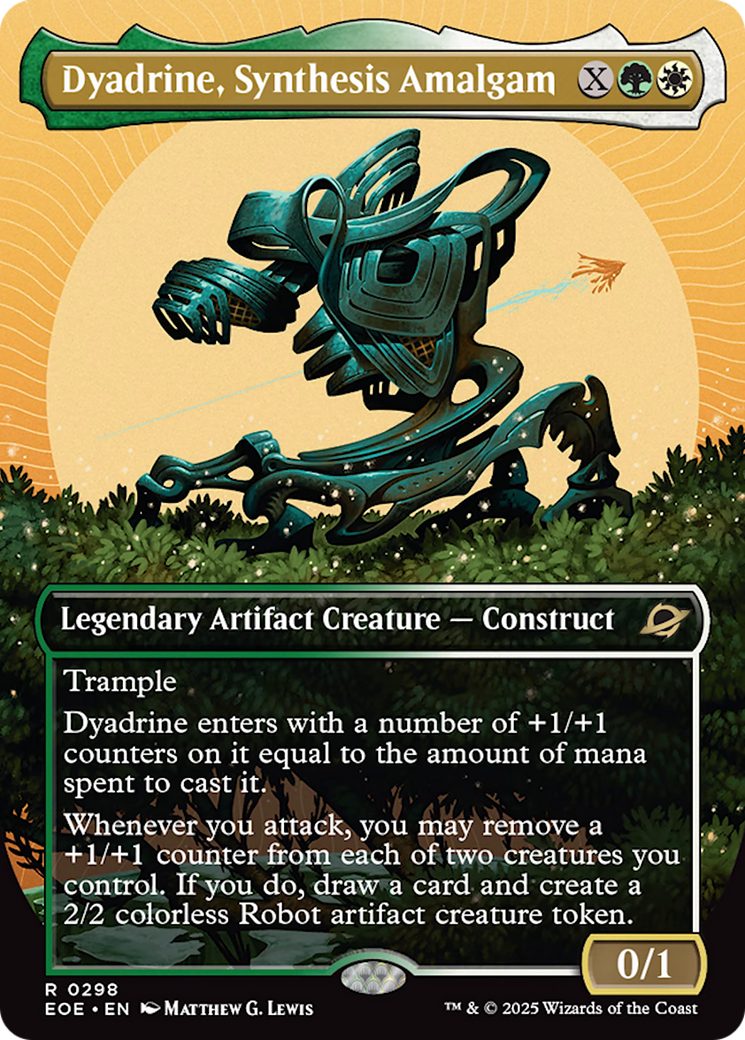 Dyadrine, Synthesis Amalgam (Borderless) [Edge of Eternities] | Local Legends