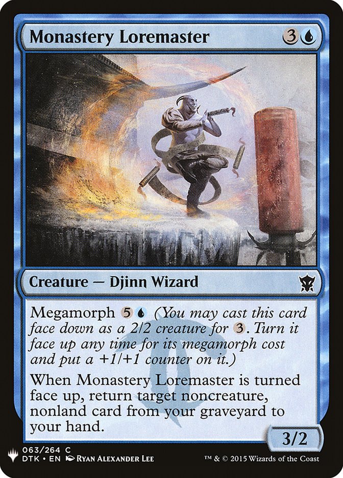 Monastery Loremaster [Mystery Booster] | Local Legends