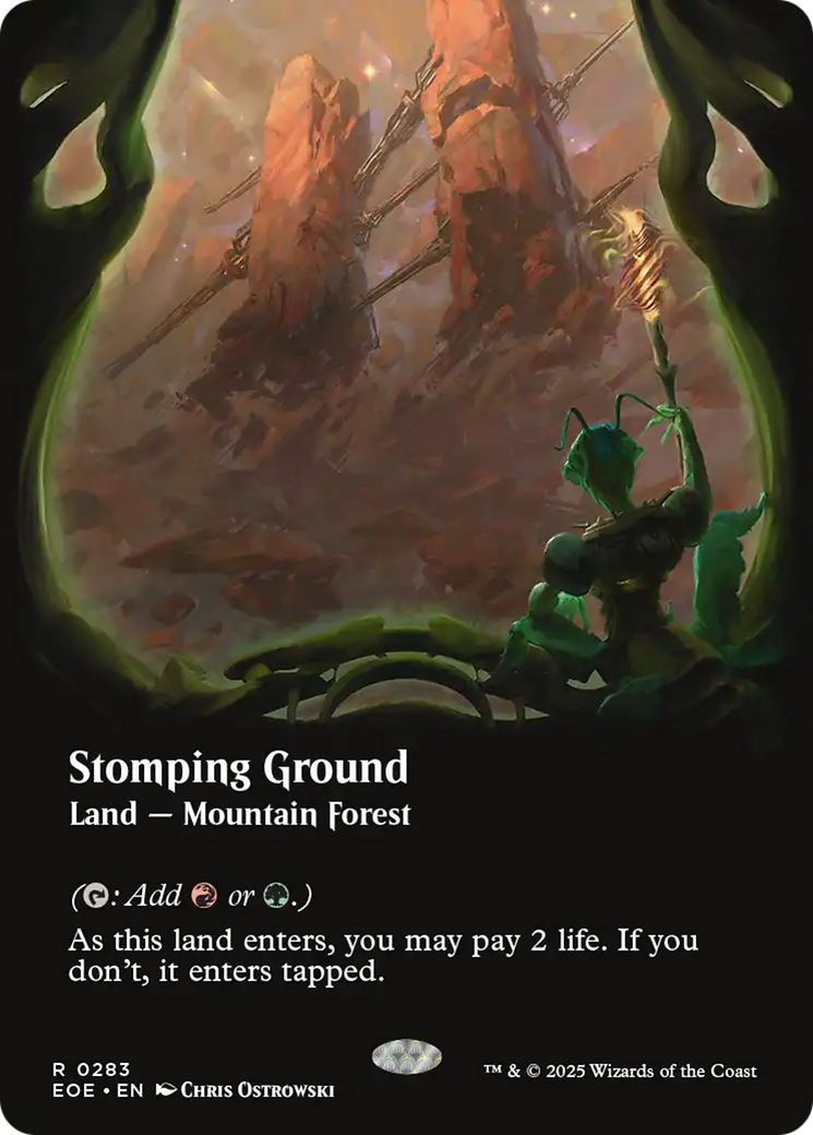 Stomping Ground (Borderless) [Edge of Eternities] | Local Legends