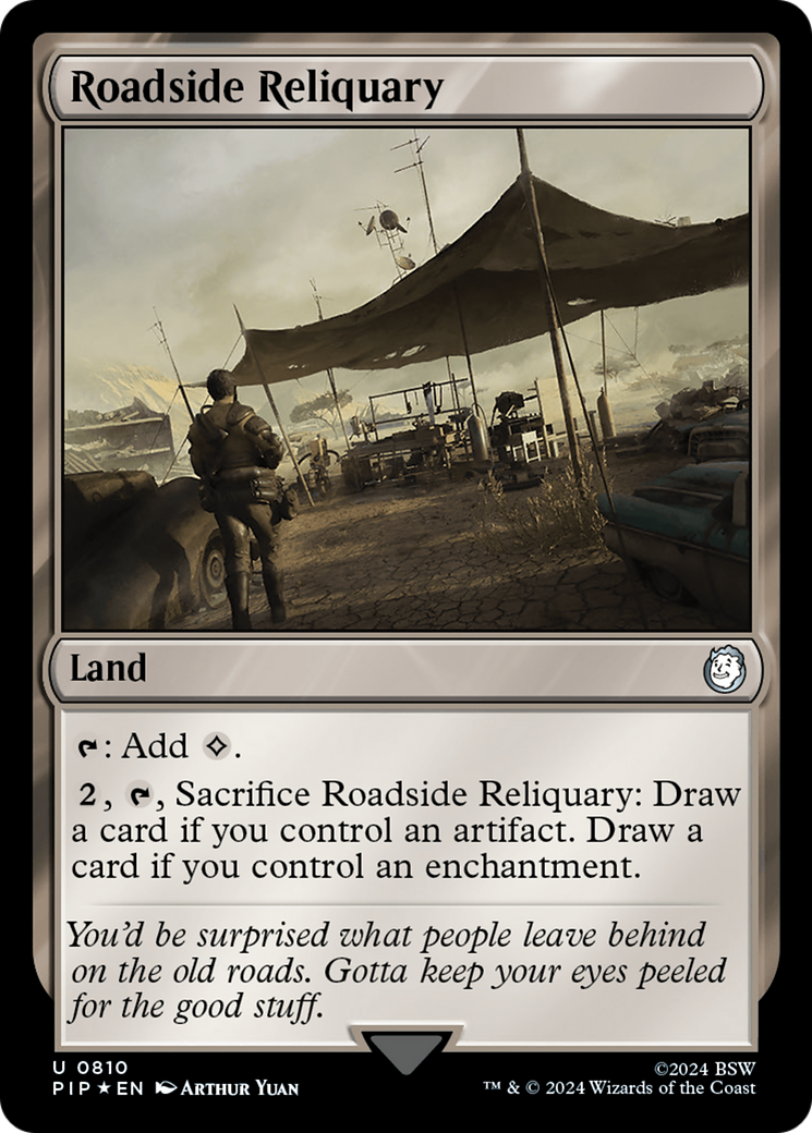 Roadside Reliquary (Surge Foil) [Fallout] | Local Legends