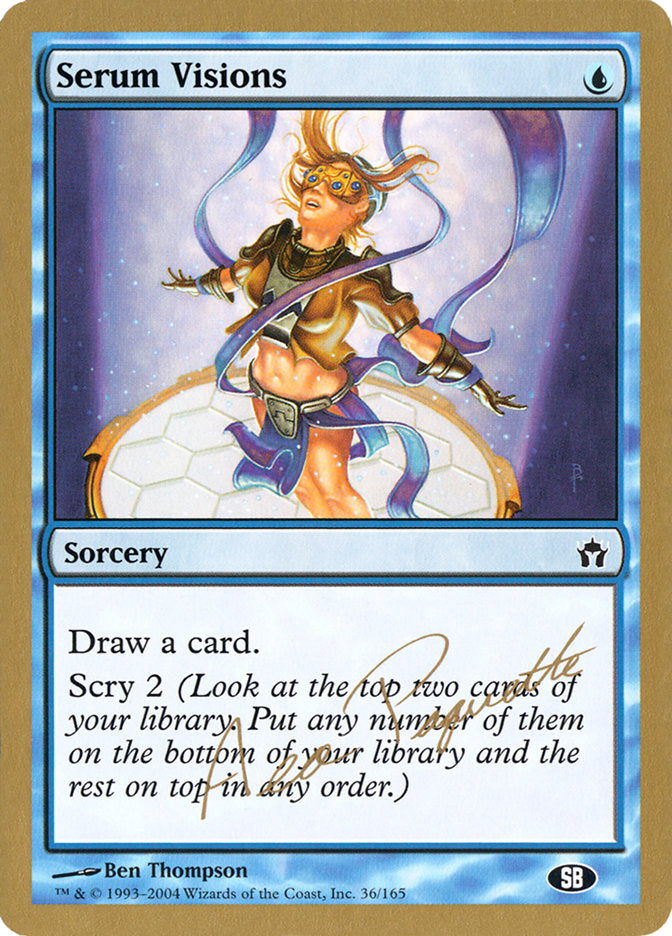 Serum Visions (Aeo Paquette) (SB) [World Championship Decks 2004] | Local Legends