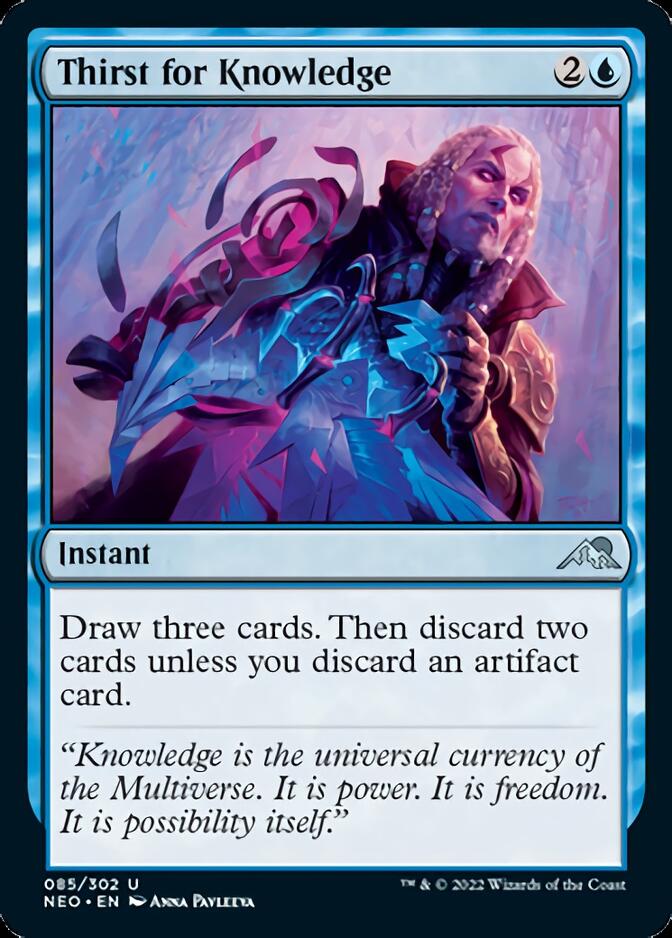 Thirst for Knowledge [Kamigawa: Neon Dynasty] | Golgari Games