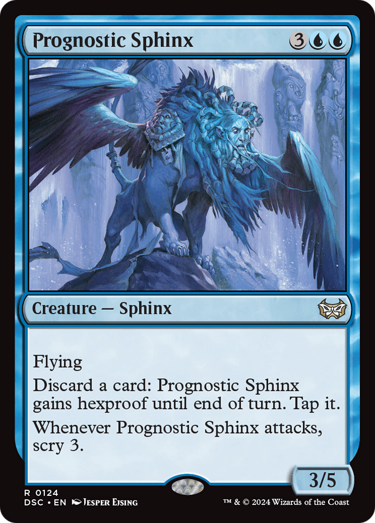 Prognostic Sphinx [Duskmourn: House of Horror Commander] | Local Legends