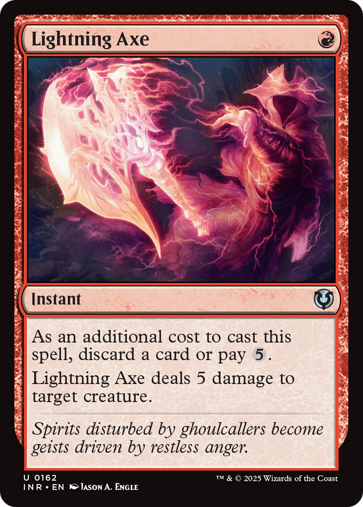 Lightning Axe [Innistrad Remastered] | Local Legends