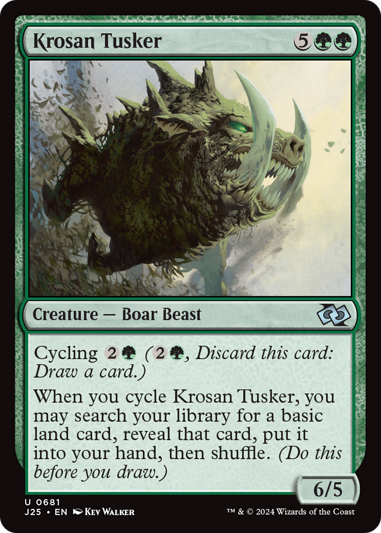 Krosan Tusker [Foundations Jumpstart] | Local Legends
