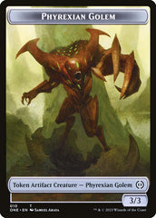 Phyrexian Goblin // Phyrexian Golem Double-Sided Token [Phyrexia: All Will Be One Tokens] | Golgari Games