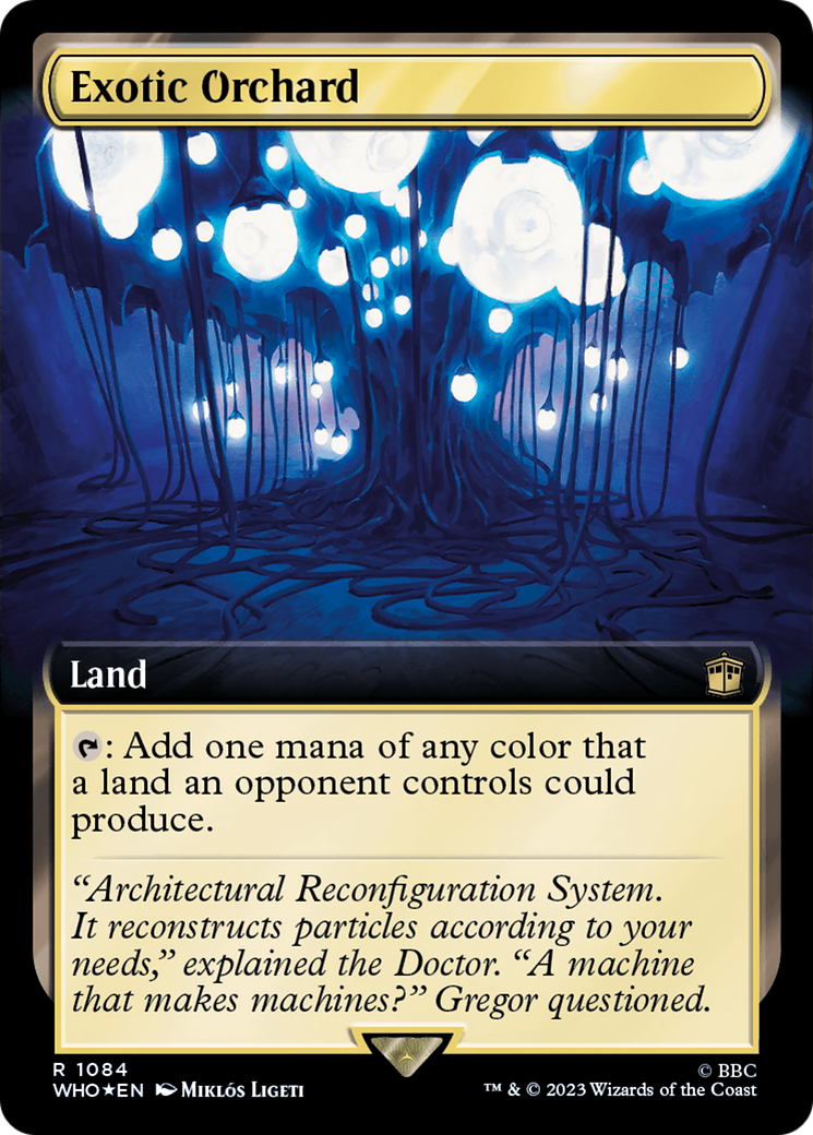 Exotic Orchard (Extended Art) (Surge Foil) [Doctor Who] | Local Legends