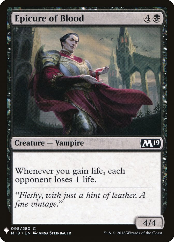 Epicure of Blood [Mystery Booster] | Local Legends
