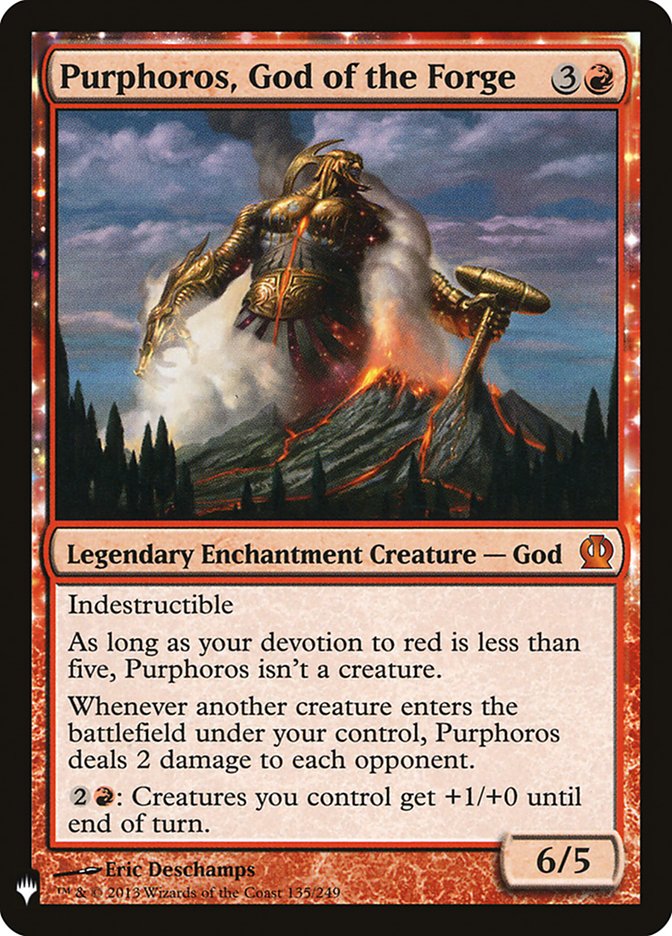 Purphoros, God of the Forge [Mystery Booster] | Local Legends