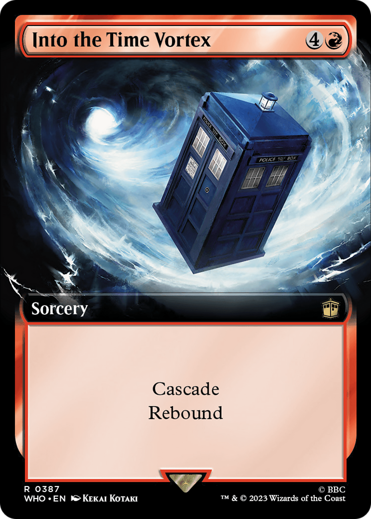 Into the Time Vortex (Extended Art) [Doctor Who] | Local Legends