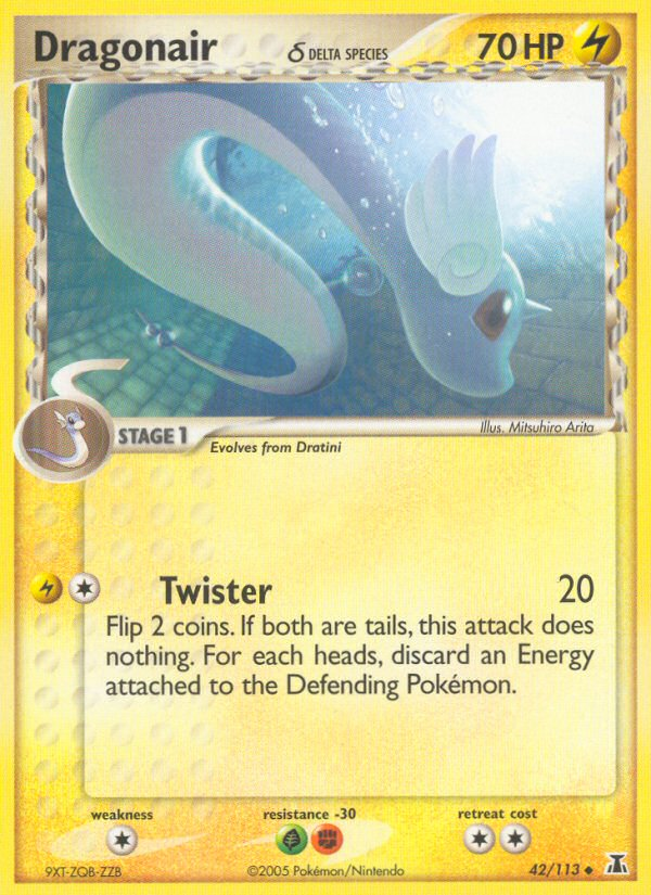 Dragonair (42/113) (Delta Species) [EX: Delta Species] | Local Legends