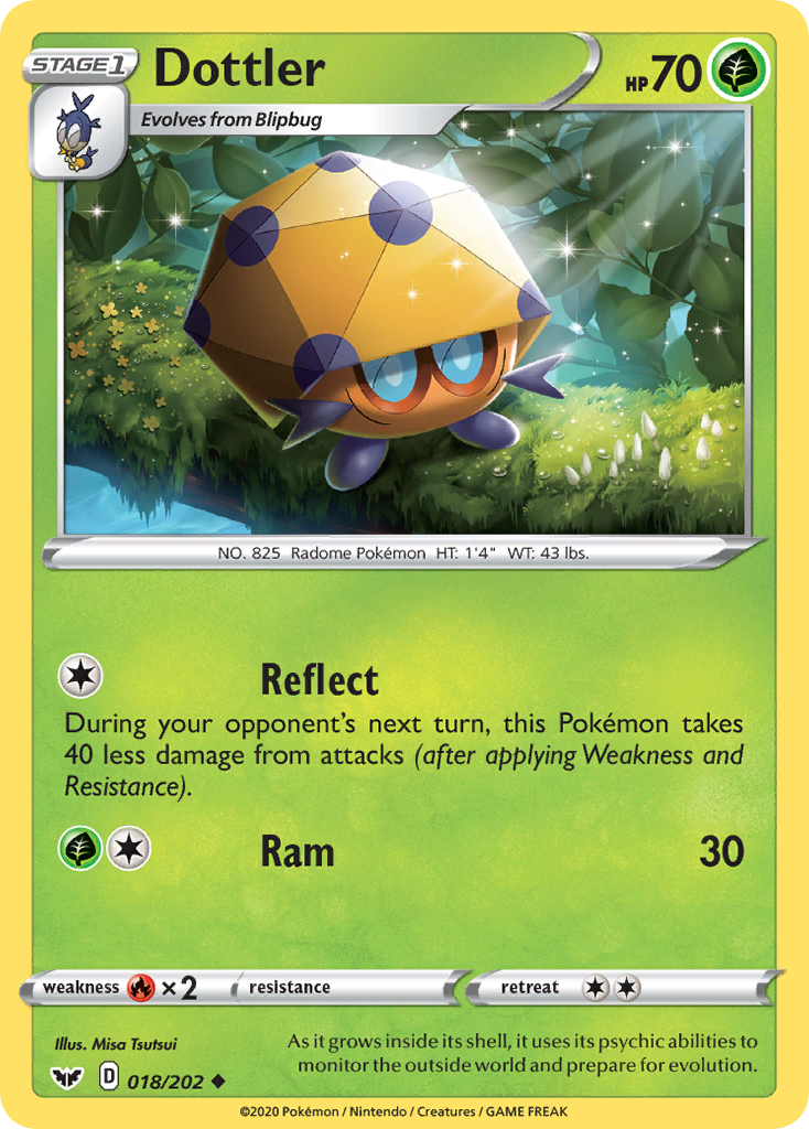 Dottler (018/202) [Sword & Shield: Base Set] | Local Legends