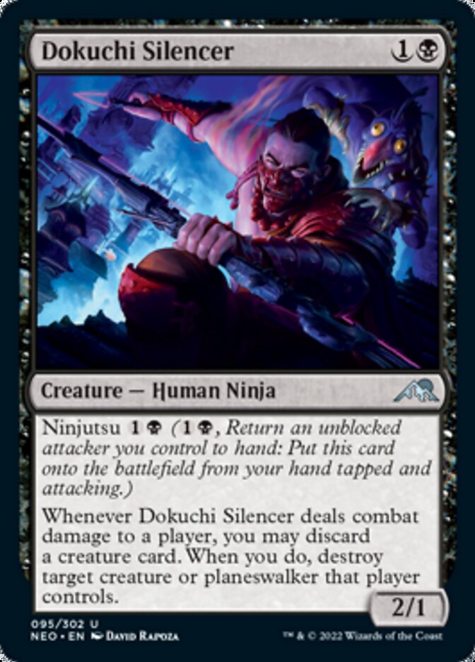 Dokuchi Silencer [Kamigawa: Neon Dynasty] | Golgari Games