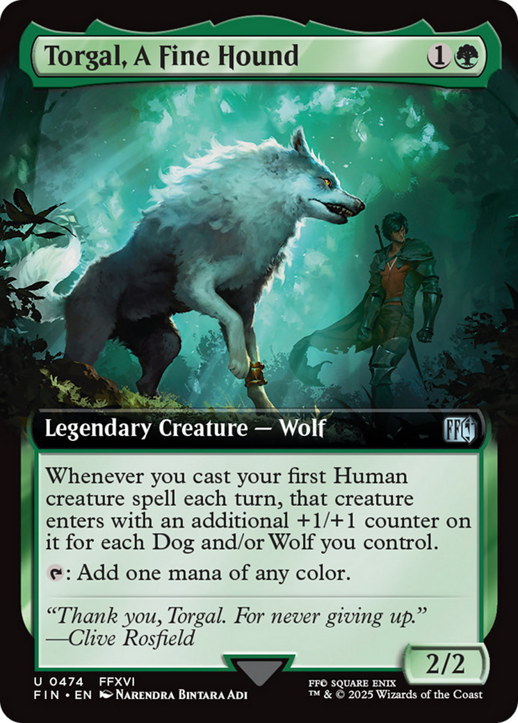 Torgal, A Fine Hound (Extended Art) [FINAL FANTASY] | Local Legends
