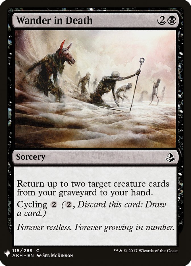 Wander in Death [Mystery Booster] | Local Legends