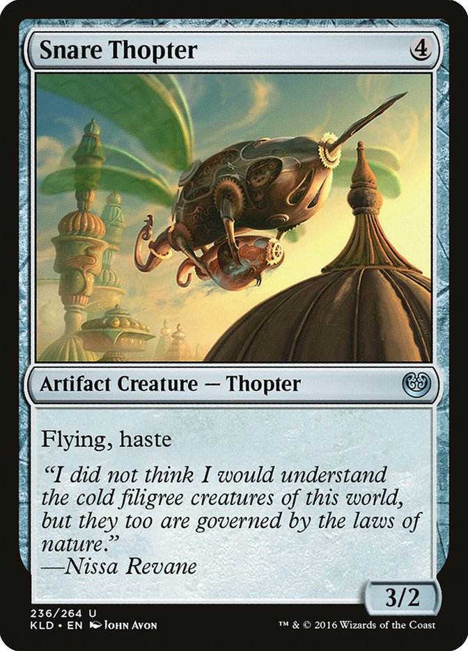 Snare Thopter [Kaladesh] | Local Legends