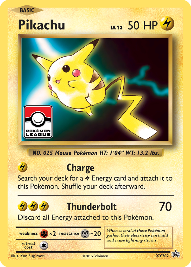 Pikachu (XY202) [XY: Black Star Promos] | Golgari Games