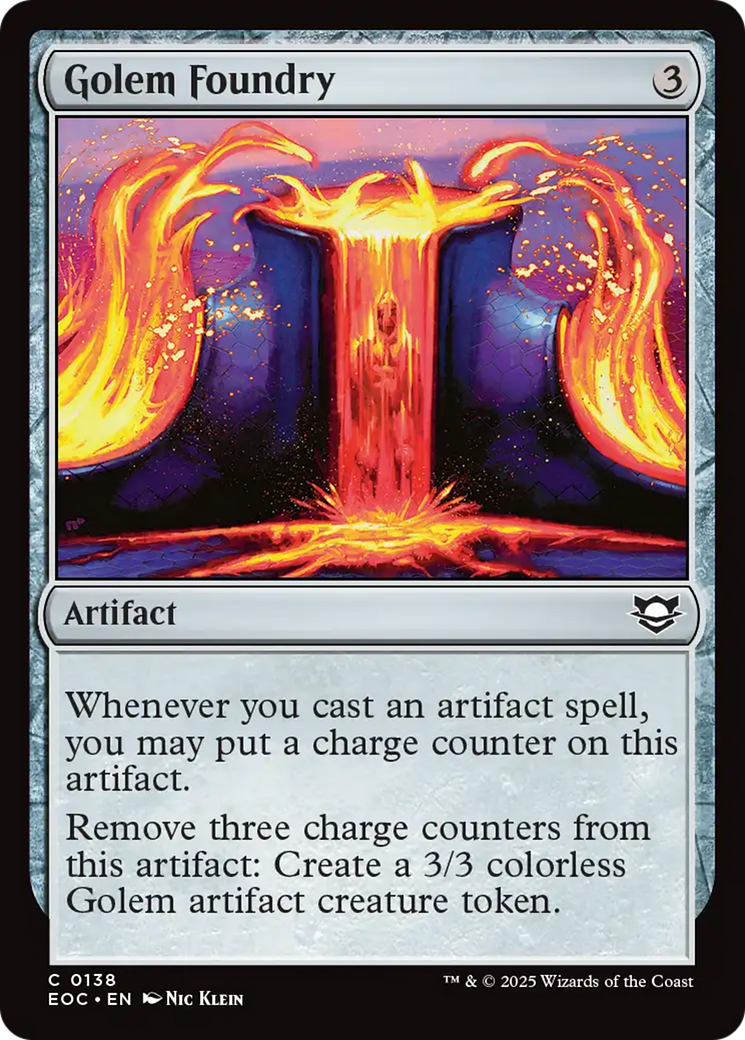 Golem Foundry [Edge of Eternities Commander] | Local Legends