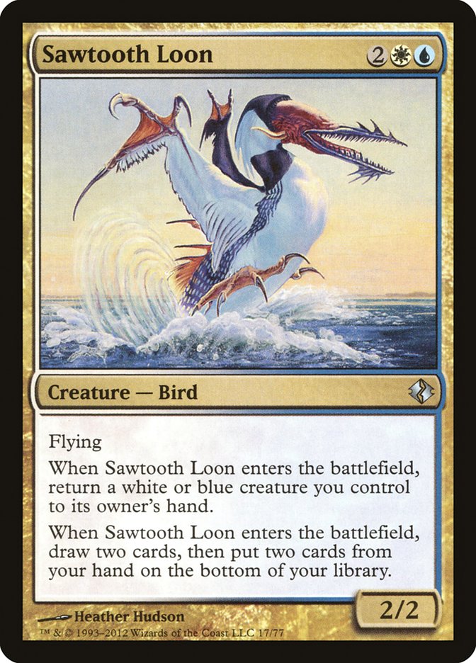 Sawtooth Loon [Duel Decks: Venser vs. Koth] | Local Legends