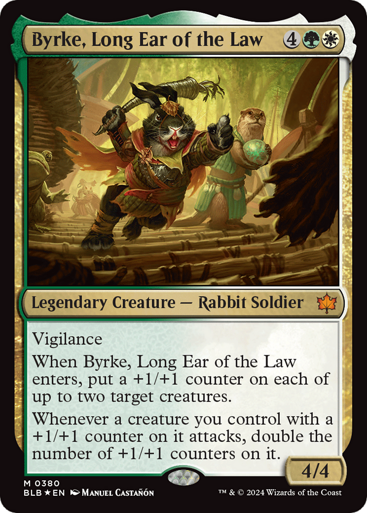 Byrke, Long Ear of the Law [Bloomburrow] | Golgari Games