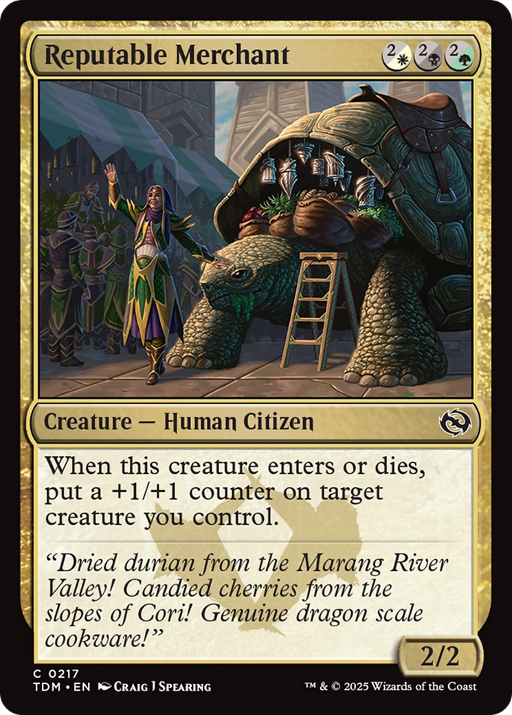 Reputable Merchant [Tarkir: Dragonstorm] | Local Legends