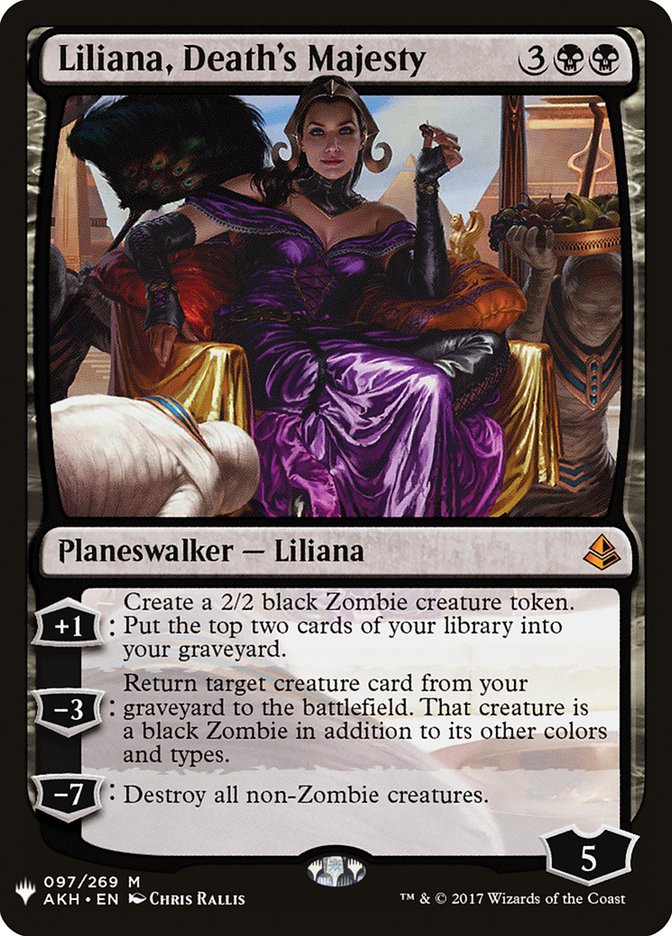 Liliana, Death's Majesty [The List] | Golgari Games