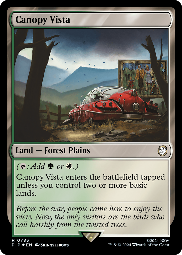 Canopy Vista (Surge Foil) [Fallout] | Local Legends