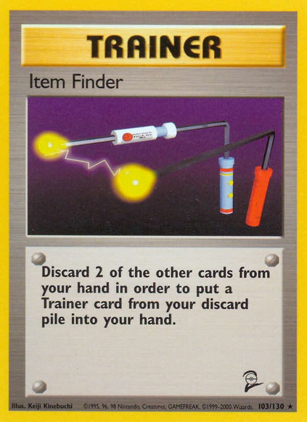 Item Finder (103/130) [Base Set 2] | Local Legends