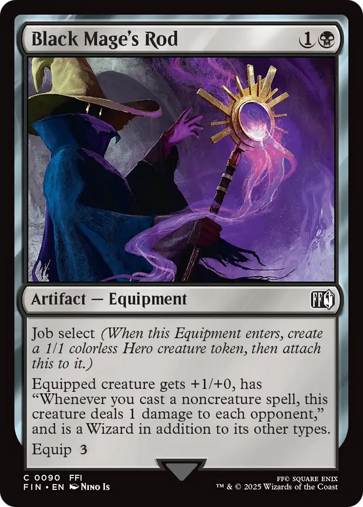 Black Mage's Rod [FINAL FANTASY] | Local Legends