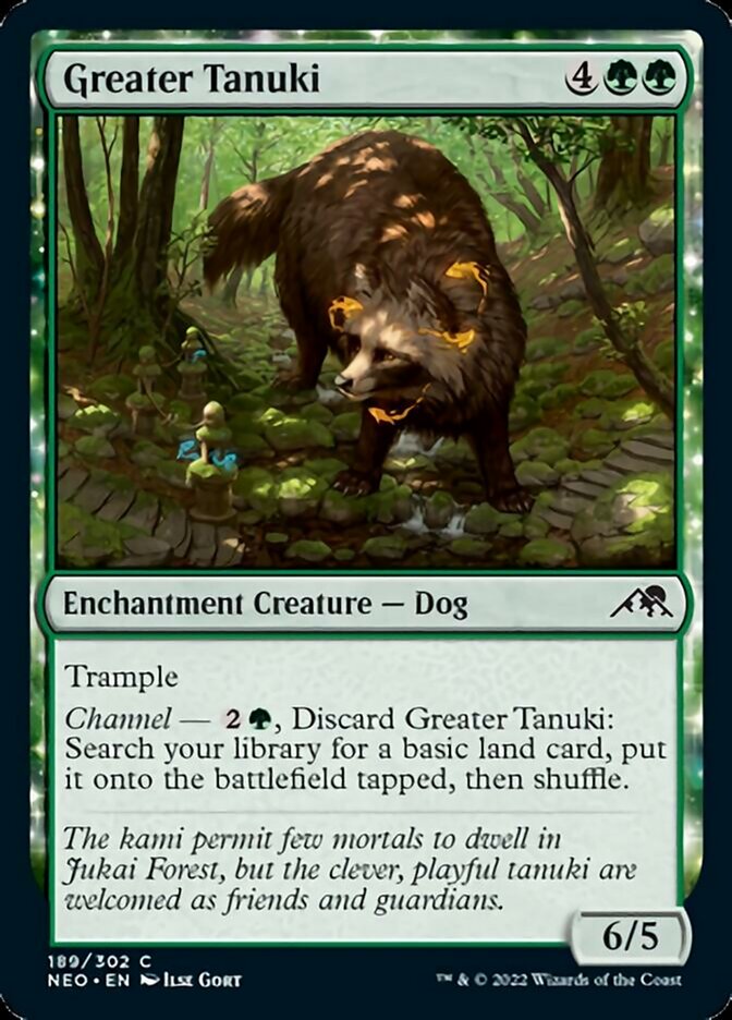 Greater Tanuki [Kamigawa: Neon Dynasty] | Golgari Games