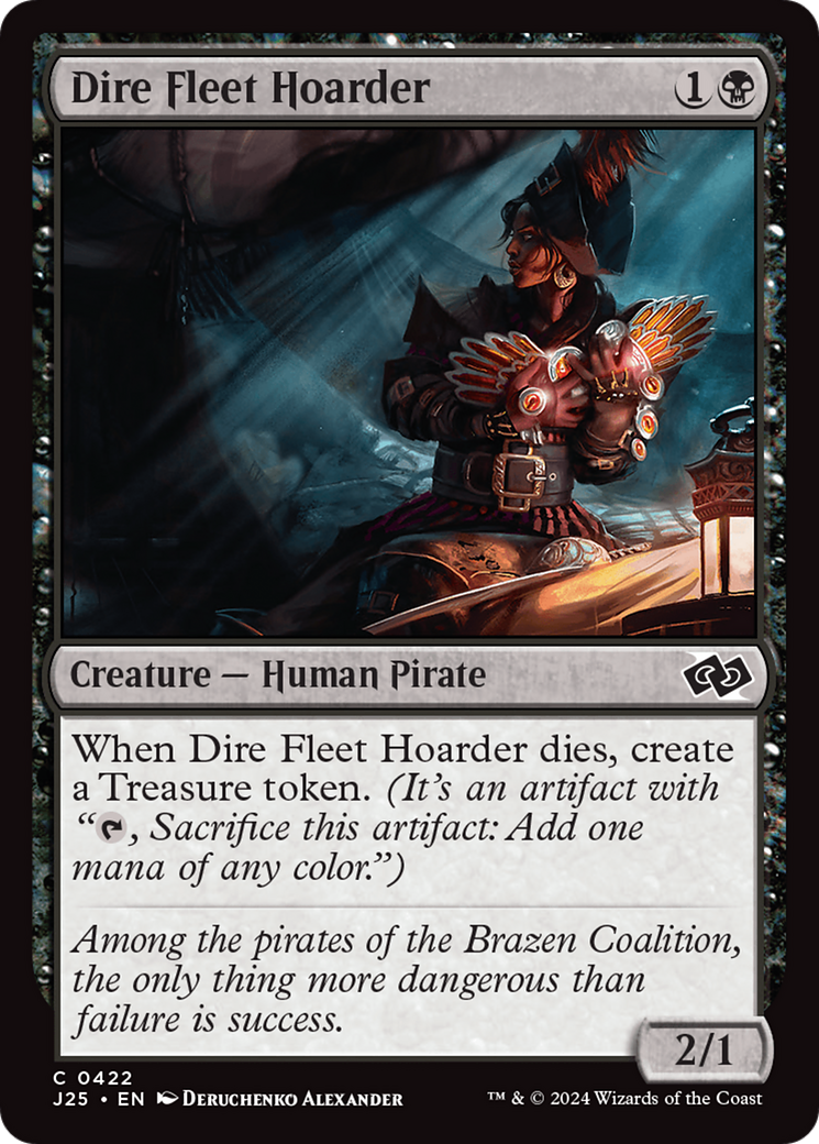 Dire Fleet Hoarder [Foundations Jumpstart] | Local Legends