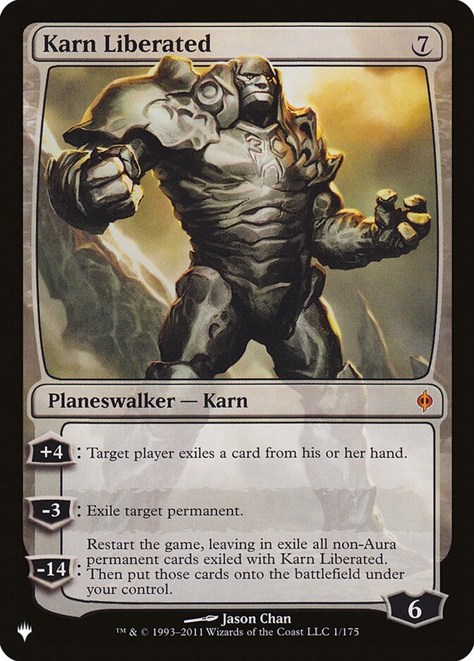 Karn Liberated [The List] | Golgari Games