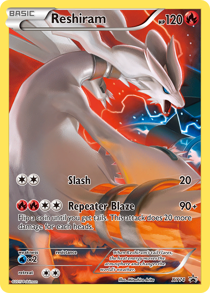 Reshiram (XY74) [XY: Black Star Promos] | Golgari Games