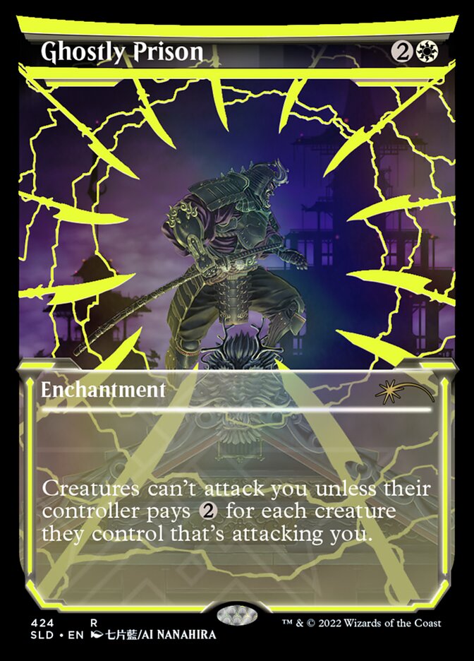 Ghostly Prison (Neon Ink Yellow) [Secret Lair Drop Series] | Local Legends
