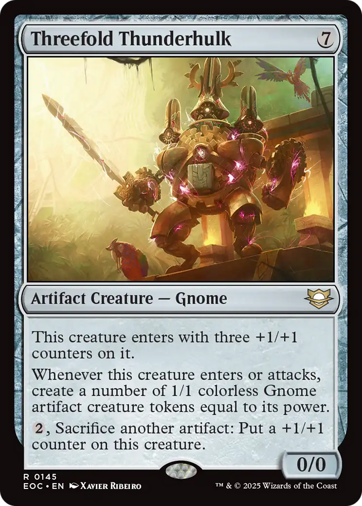 Threefold Thunderhulk [Edge of Eternities Commander] | Local Legends