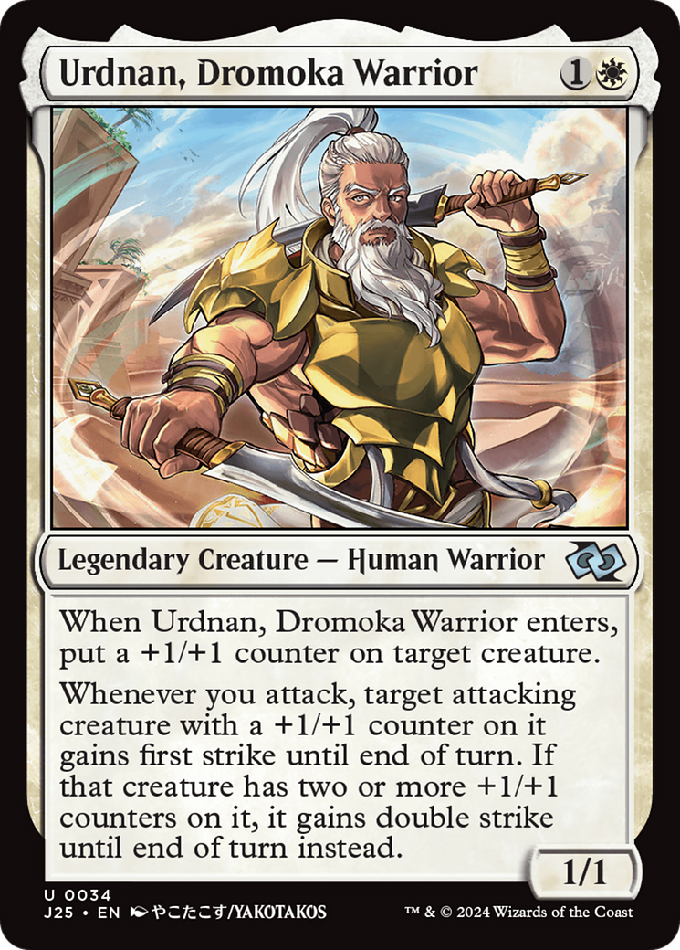 Urdnan, Dromoka Warrior (Anime) [Foundations Jumpstart] | Local Legends