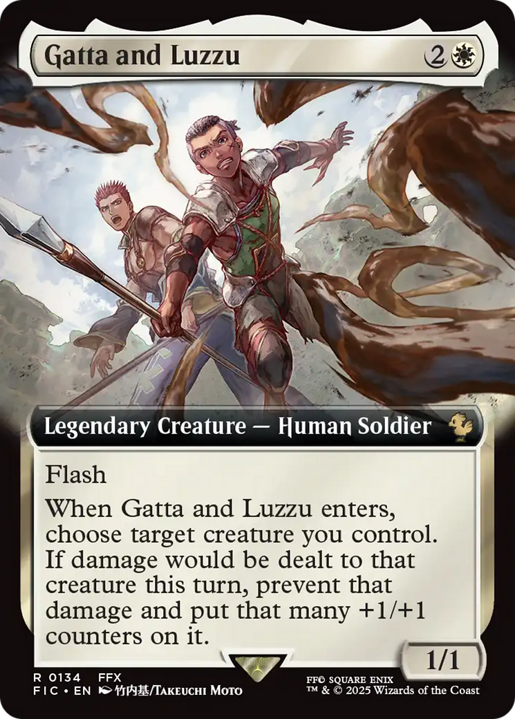 Gatta and Luzzu (Extended Art) [FINAL FANTASY Commander] | Local Legends