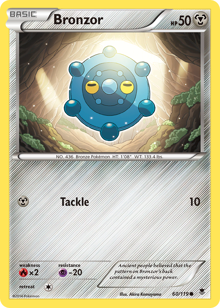 Bronzor (60/119) [XY: Phantom Forces] | Local Legends