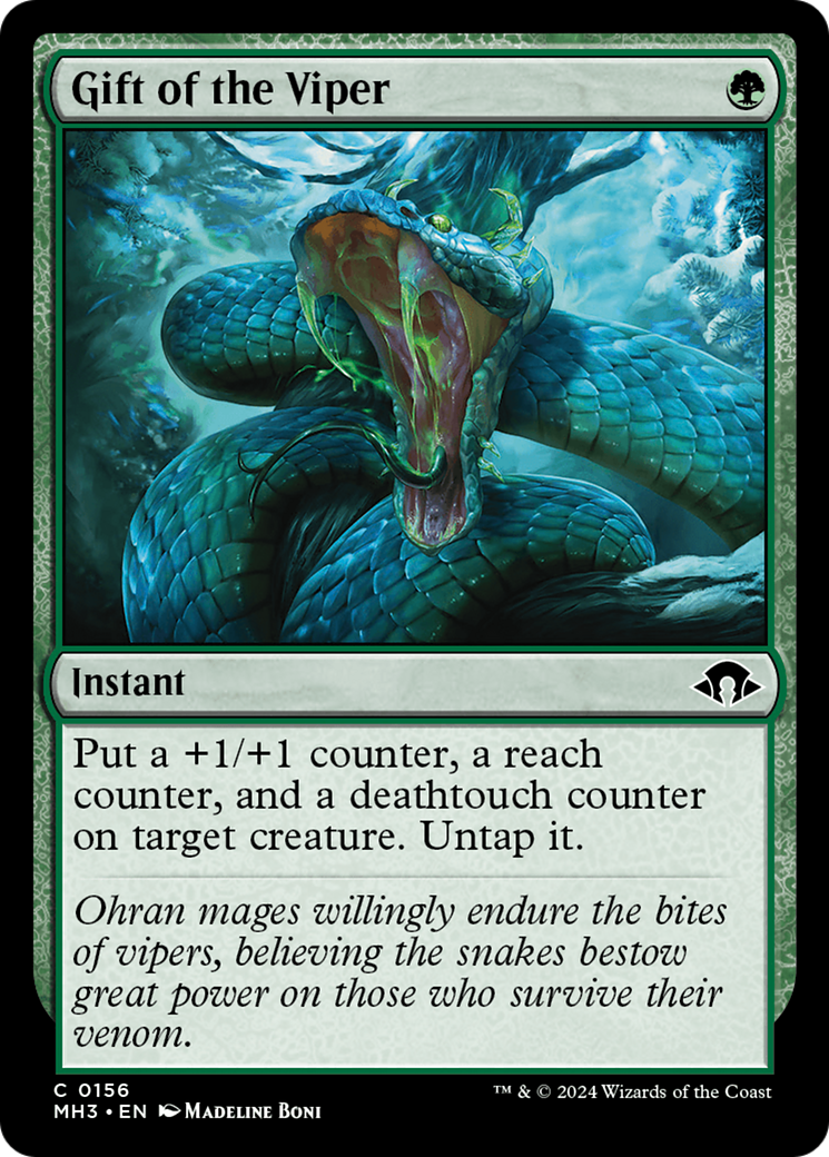 Gift of the Viper [Modern Horizons 3] | Local Legends