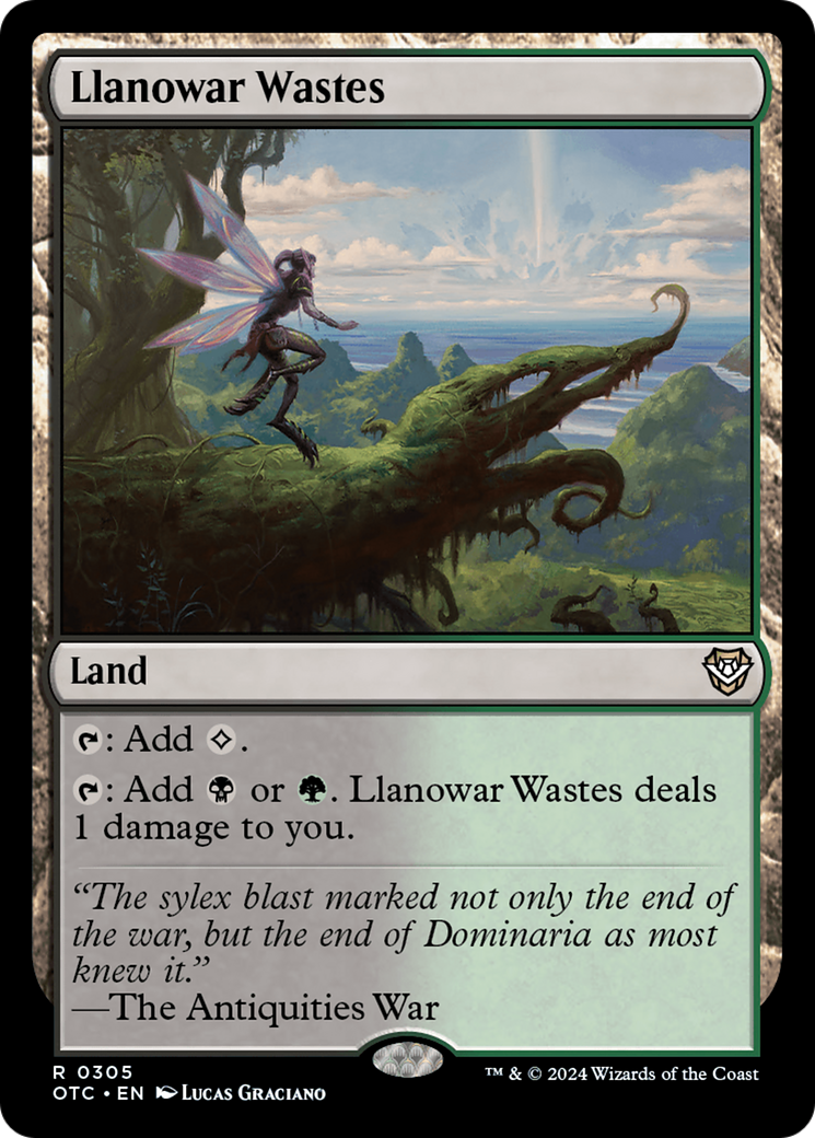 Llanowar Wastes [Outlaws of Thunder Junction Commander] | Local Legends