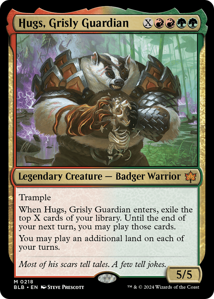 Hugs, Grisly Guardian [Bloomburrow] | Local Legends